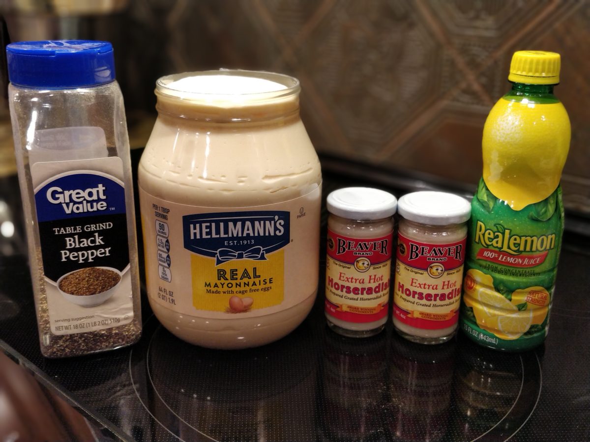 Horseradish Sauce Mayonnaise Base JRPerk